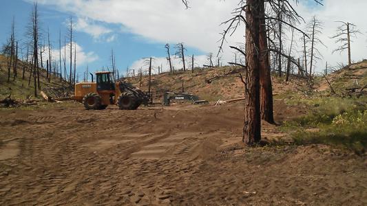 Land Clearing Work by Chaparral Construction