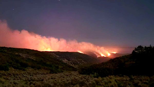 Fire On The Next Ridge (Elk Fire, Meeker, CO)