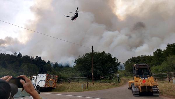 Fire Response & Suppression Efforts by Chaparral Construction