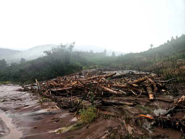 Chaparral Emergency Response to Flash Flood on Highway