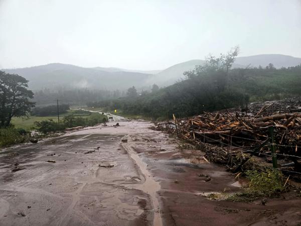 Chaparral Emergency Response to Flash Flood on Highway