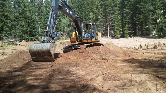 Land Clearing Work by Chaparral Construction