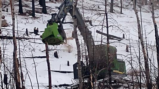 Land Clearing Work by Chaparral Construction