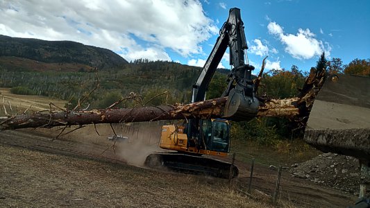 Land Clearing Work by Chaparral Construction